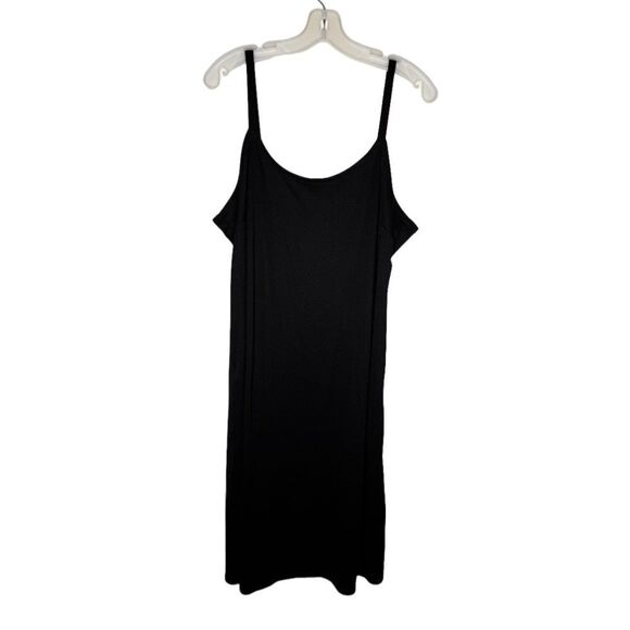 MSK Black Slip Dress - Picture 1 of 6